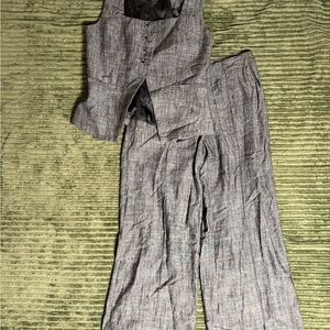 Ovi Gray Women's Pantsuit Set